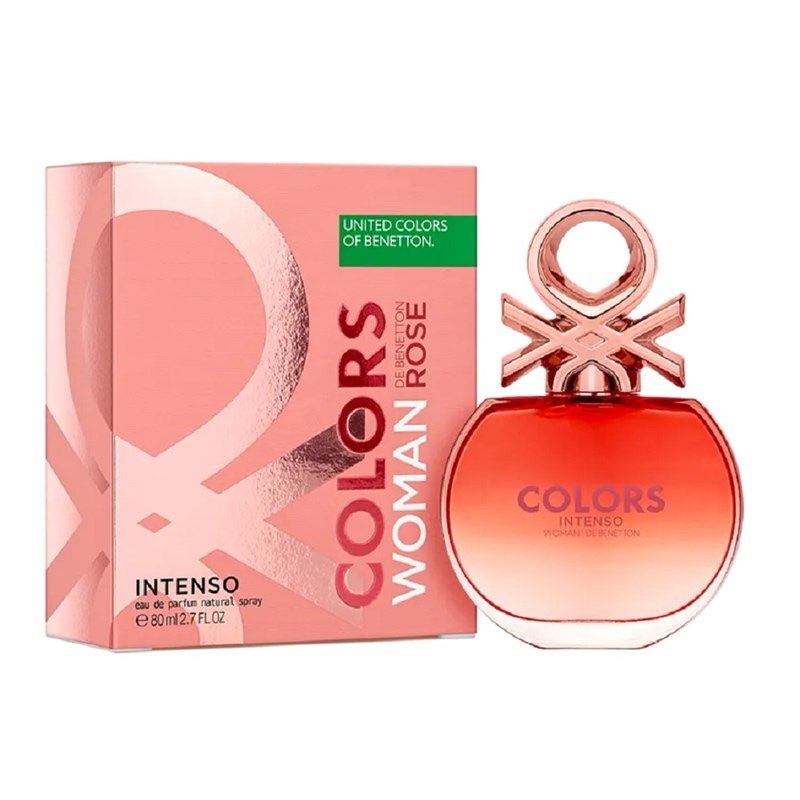 BENETTON COLOR ROSE INTENSE 80 ML EDP