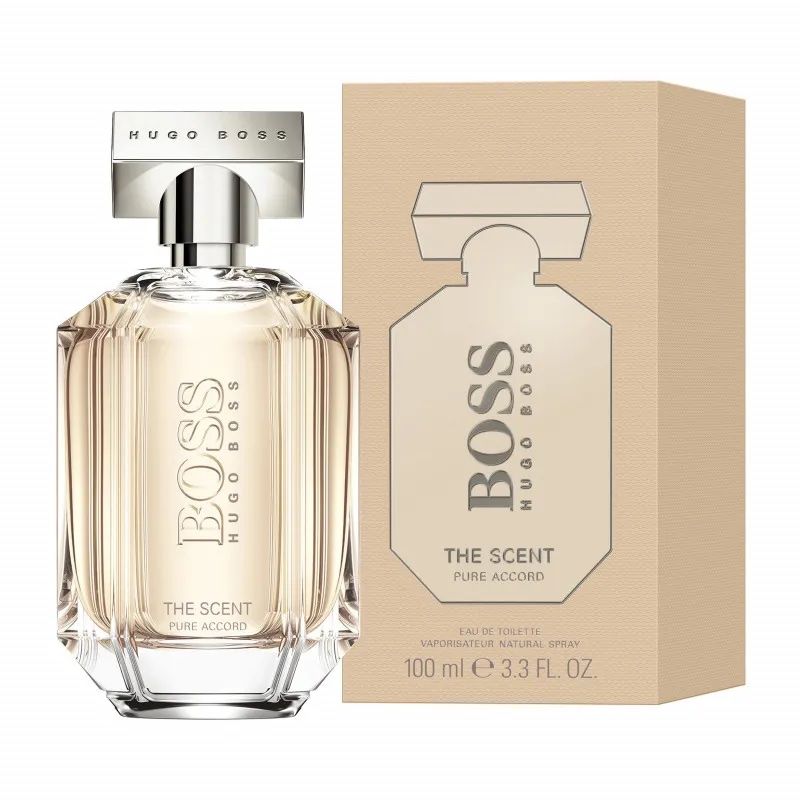 HUGO BOSS BOTTLED THE SCENT PURE ACCORD MUJER 100 ML EDT