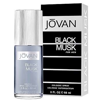 JOVAN MUSK BLACK HOMBRE 88 ML COLOGNE