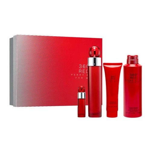 ESTUCHE PERRY ELLIS 360 RED HOMBRE (4 PIEZAS)