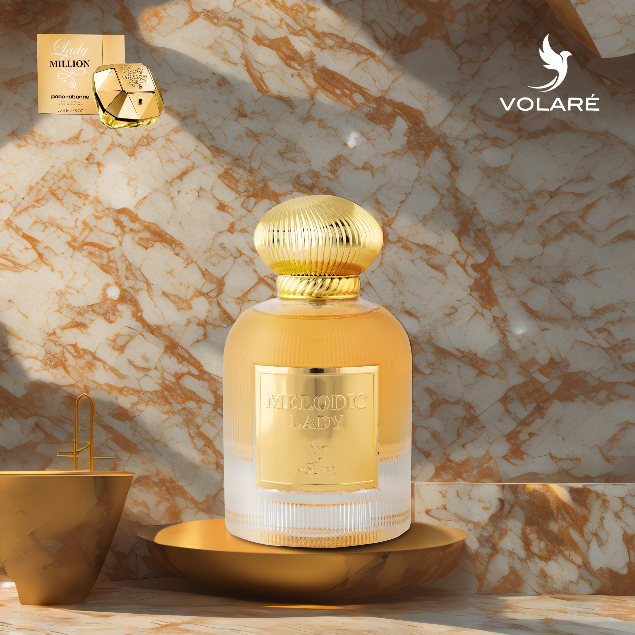 VOLARE MELODIC LADY EDP (DECANTS 5 ML) - Imagen 2