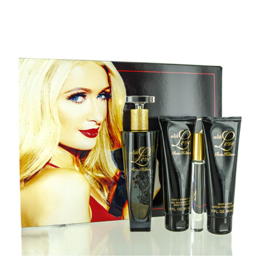 ESTUCHE PARIS HILTON WITH LOVE (4 PIEZAS)