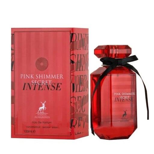 MAISON ALHAMBRA PINK SHIMMER SECRET INTENSE EDP (DECANTS)