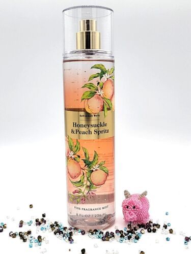 BATH & BODY WORKS HONEYSUCKLE & PEACH SPRITZ (BODY MIST)