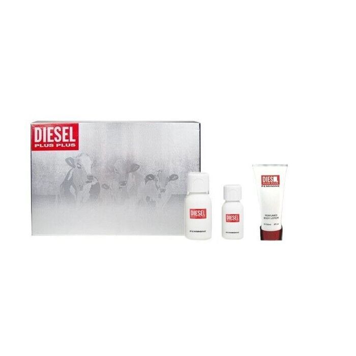 ESTUCHE DIESEL PLUS PLUS MUJER (3 PIEZAS)