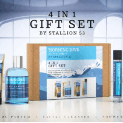 ESTUCHE EMPER STALLION MORNING DIVE UNISEX EDP (4 PIEZAS)