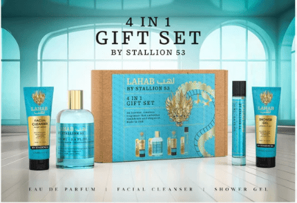 ESTUCHE EMPER STALLION LAHAB UNISEX EDP (4 PIEZAS)