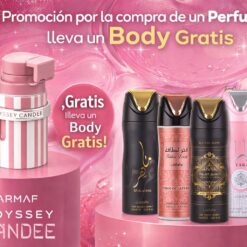 ARMAF ODYSSEY CANDEE MUJER 100 ML EDP (BODY MIST GRATIS)