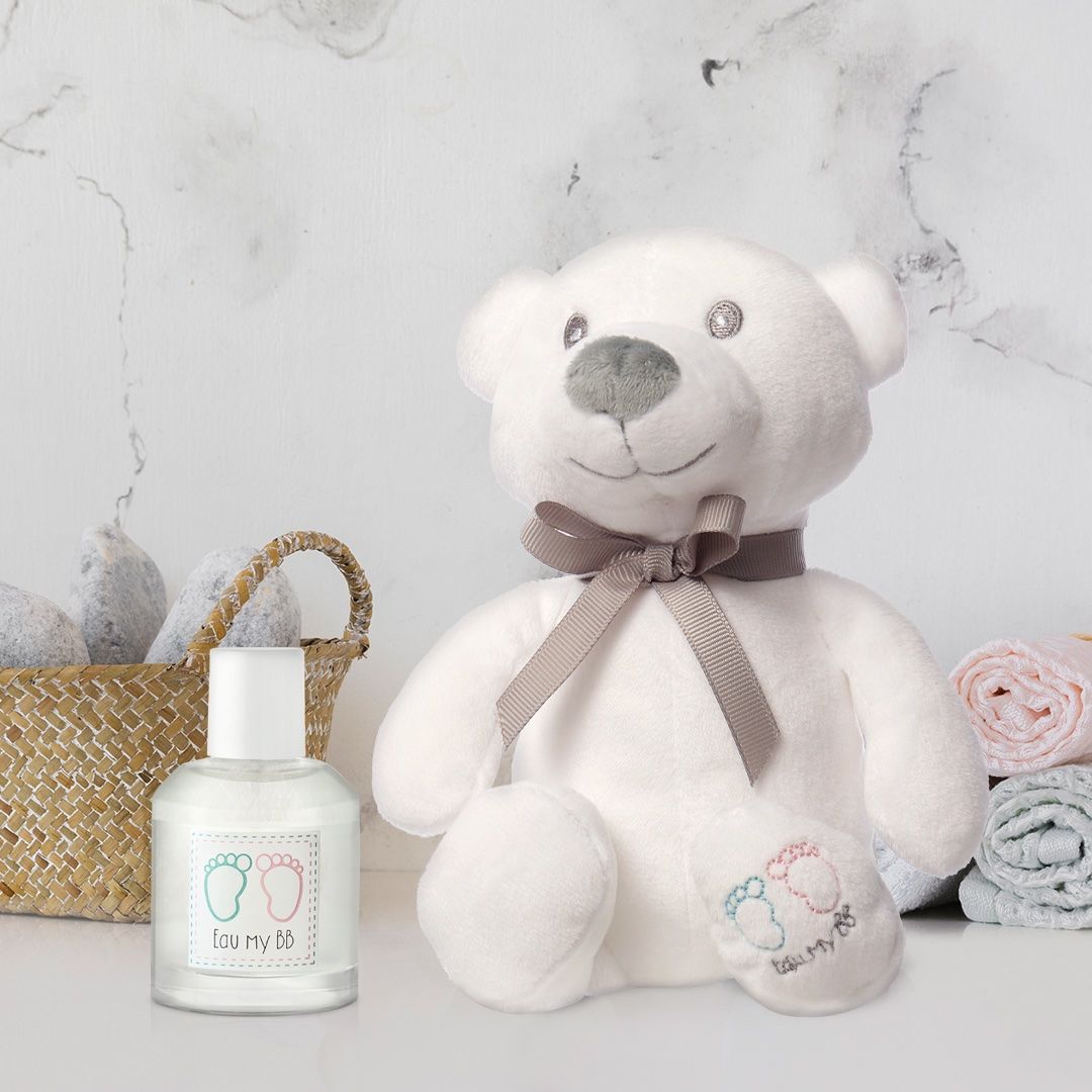 ESTUCHE EAU MY BABY OSO TEDDY (2 PIEZAS) - Imagen 2