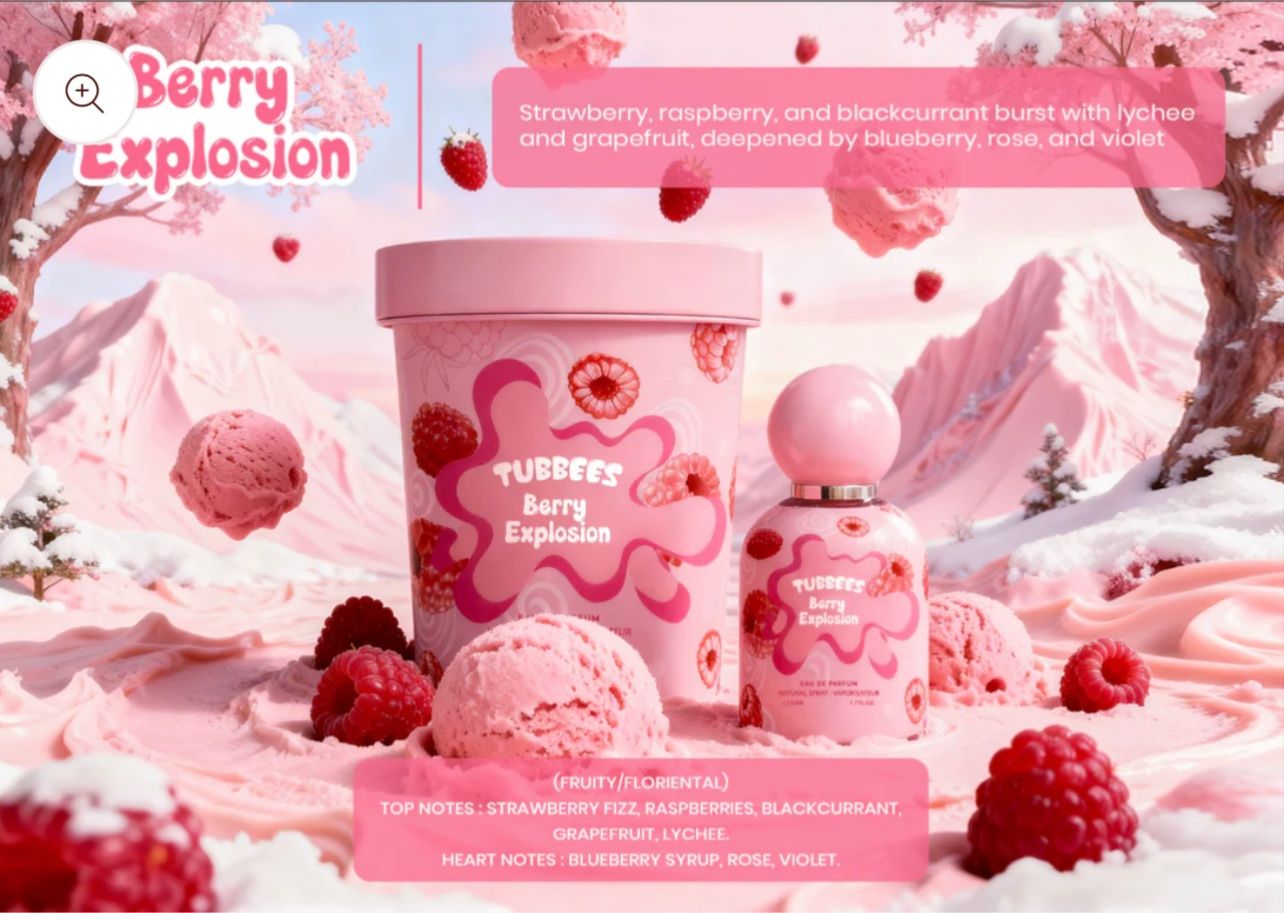 GRANDEUR TUBBEES BERRY EXPLOSION UNISEX 50 ML EDP