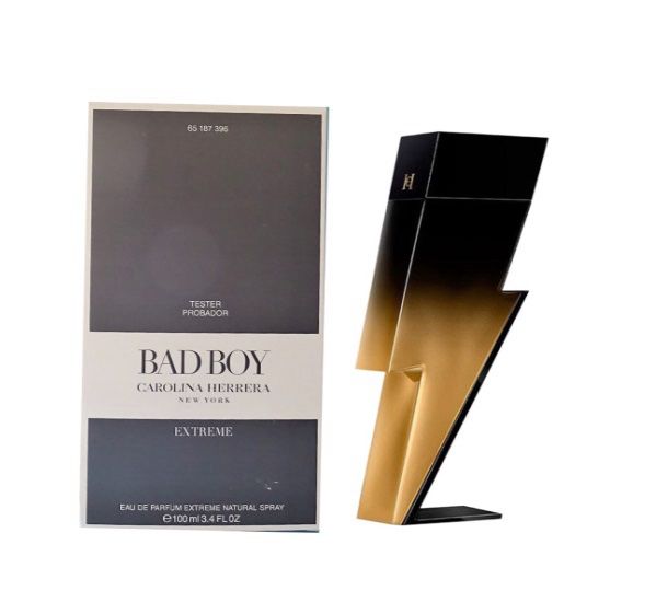 CAROLINA HERRERA BAD BOY EXTREME 100 ML EDP (TESTER)