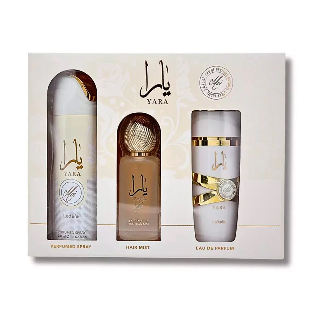ESTUCHE LATTAFA YARA MOI MUJER (3 PIEZAS)