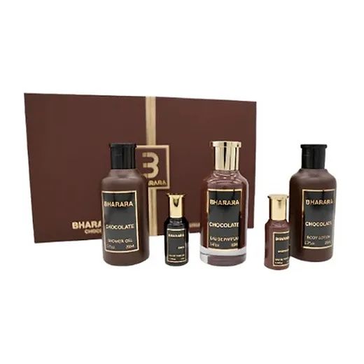 ESTUCHE BHARARA CHOCOLATE UNISEX (5 PIEZAS)