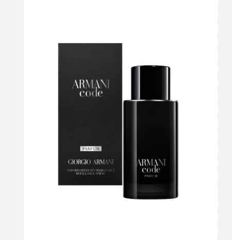 GIORGIO ARMANI CODE HOMBRE 125 ML PARFUM (REFILLABLE)